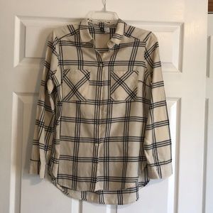 Plaid button up